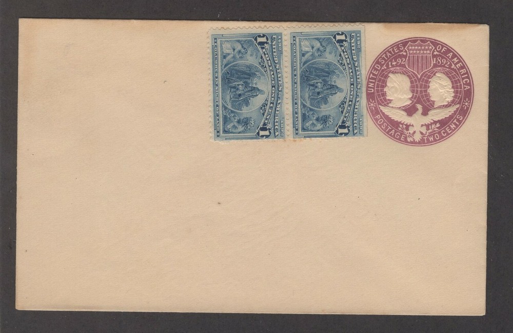 Scott U349 + 230 - Unused Envelope.         #02 U349