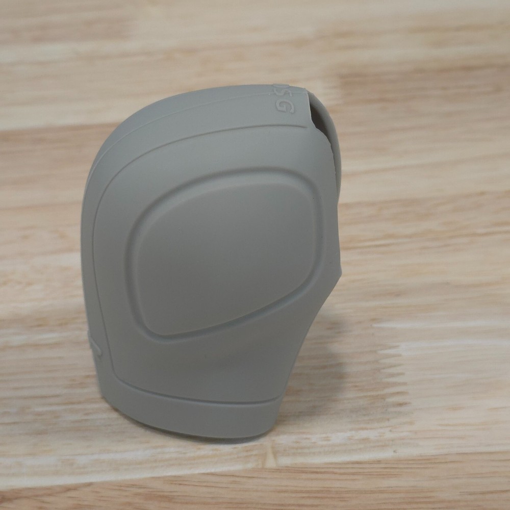 Silicone Automatic Gear Shift Knob Cover Protector Light Grey "Greige"