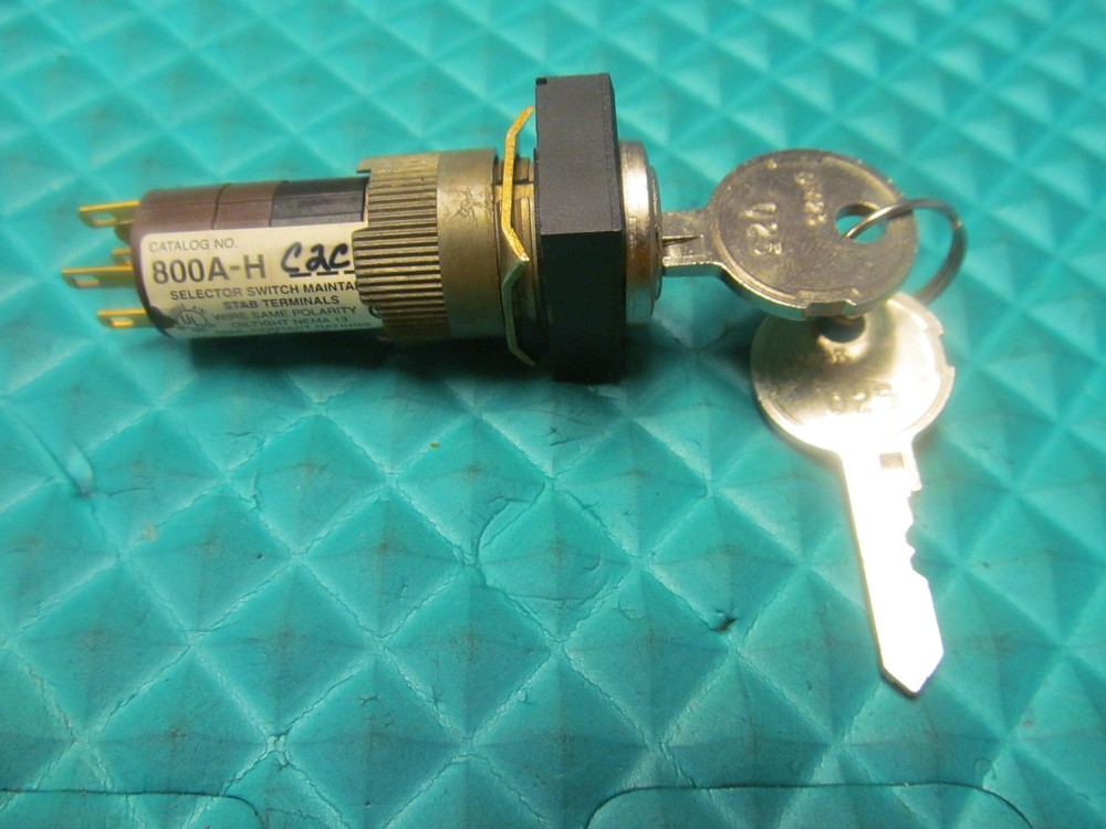 NOS AB Key Selector Switch 800A-HC2C Series C