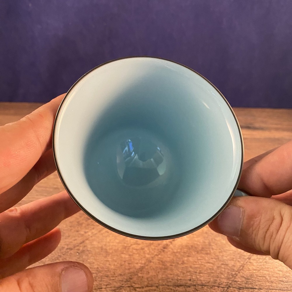 Footed Cup Replacement Engagement Blue Green by Noritake