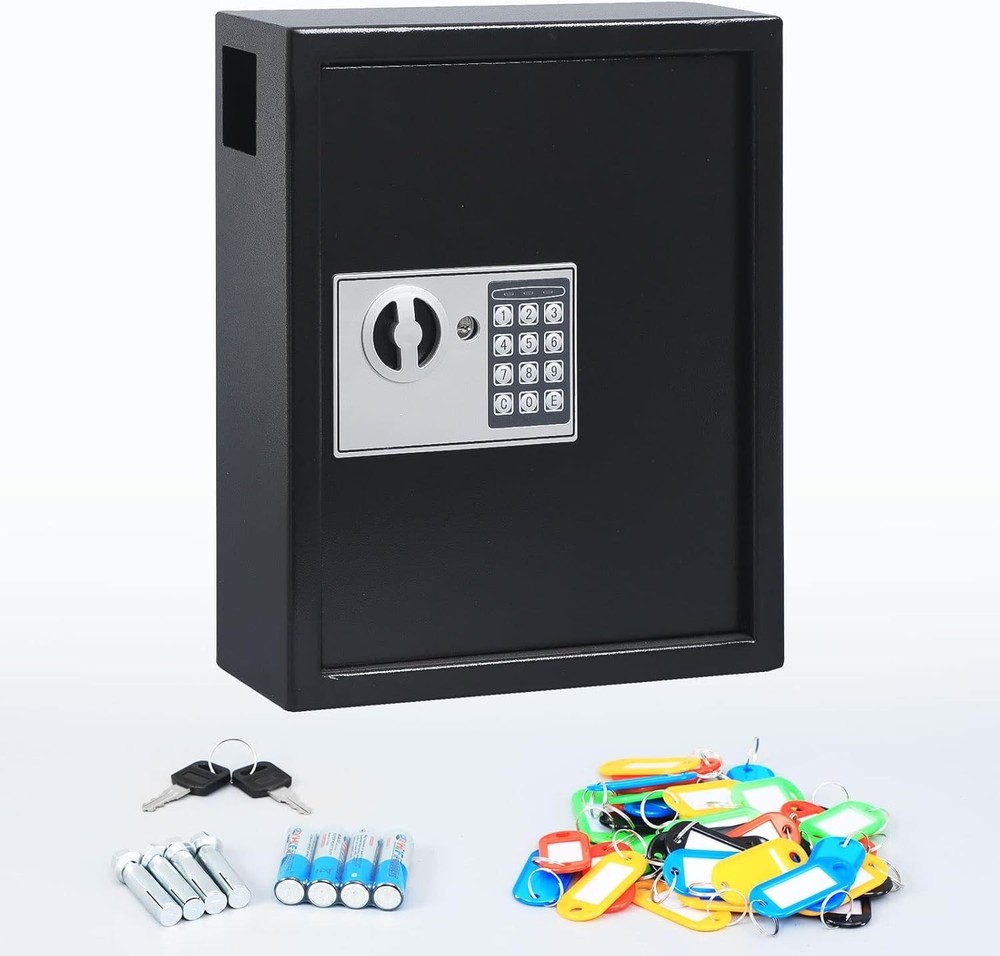 SecureSmart 40-Key Wall Mount Digital Lock Box