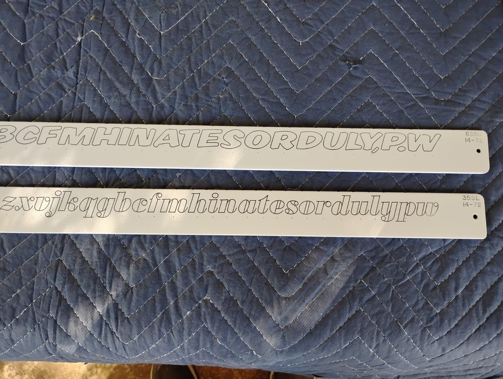 Varigraph Lettering Templates     #!
