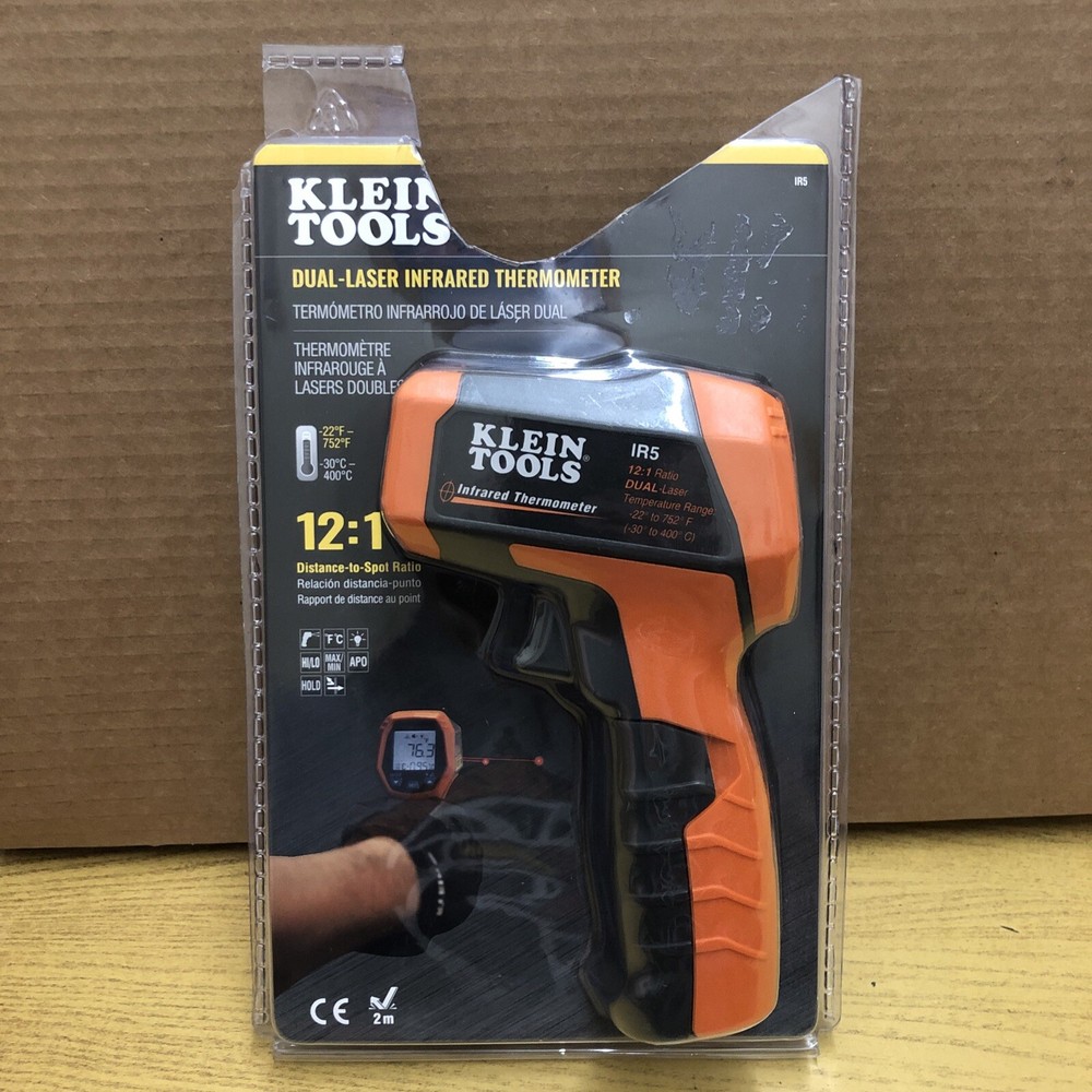 Klein Tools Dual Laser Infrared Thermometer IR5
