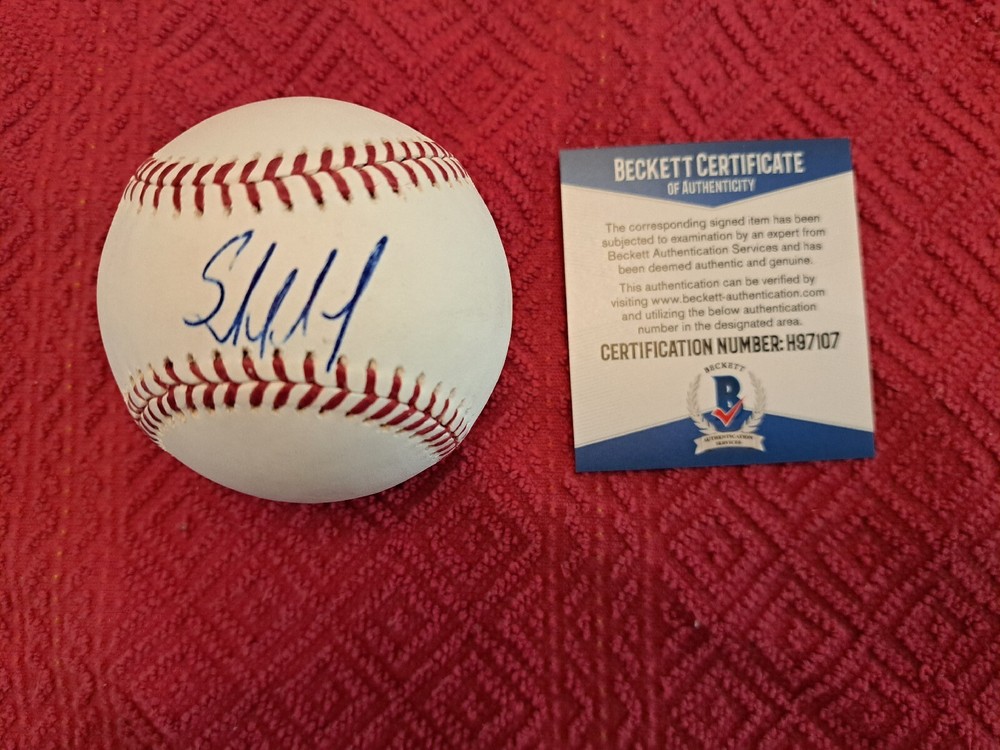 Jesus Sanchez autographed baseball Beckett Authentication