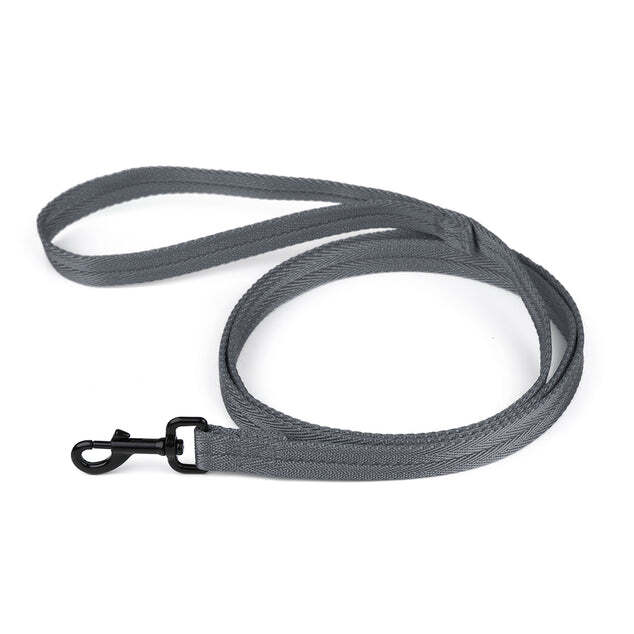 Nylon Leash 5/8" X 6ft Grey
