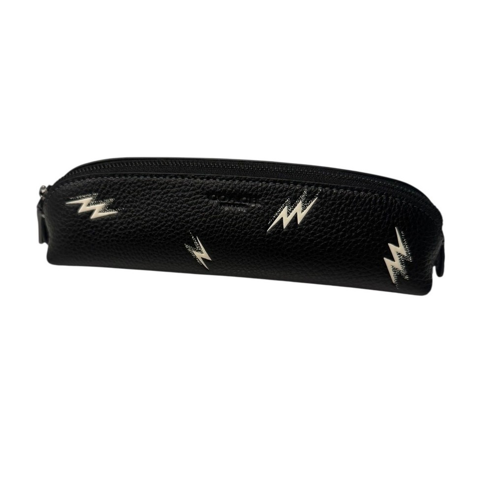 Coach Pencil Case Set With Lightning Bolt Print