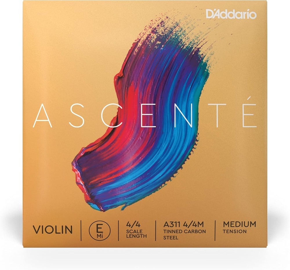 USA-Made Violin Strings, 4/4 Scale, Optimized for Performance and Durability