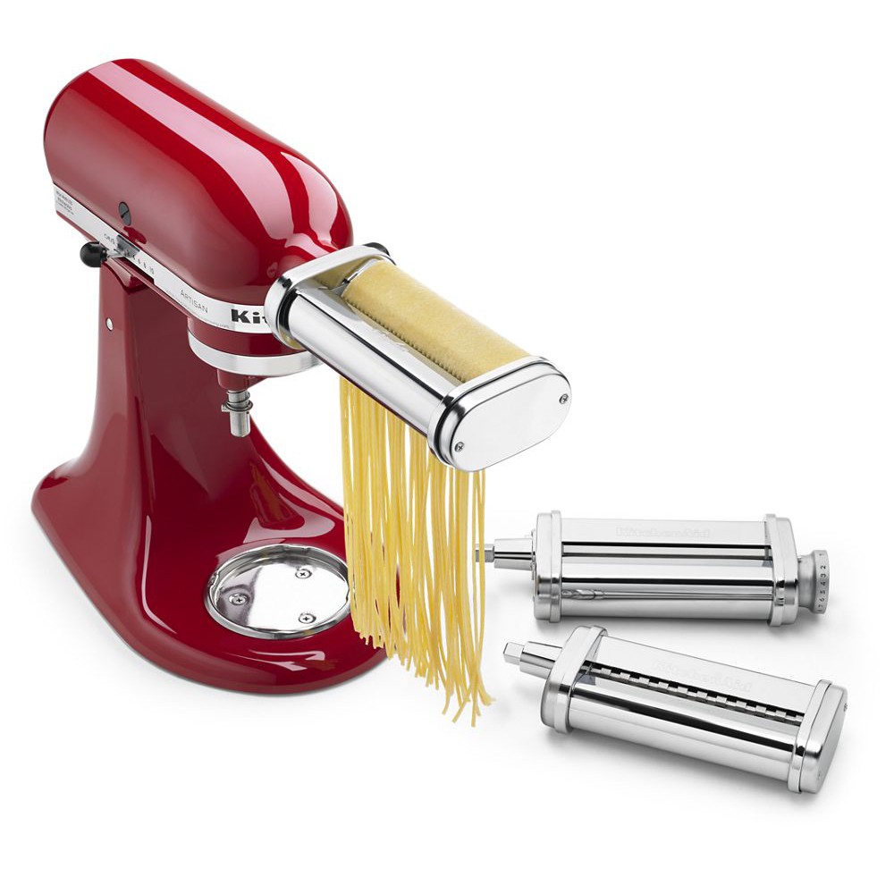 KitchenAid Stand Mixer Attachment 3-Piece Pasta Roller & Cutter Set