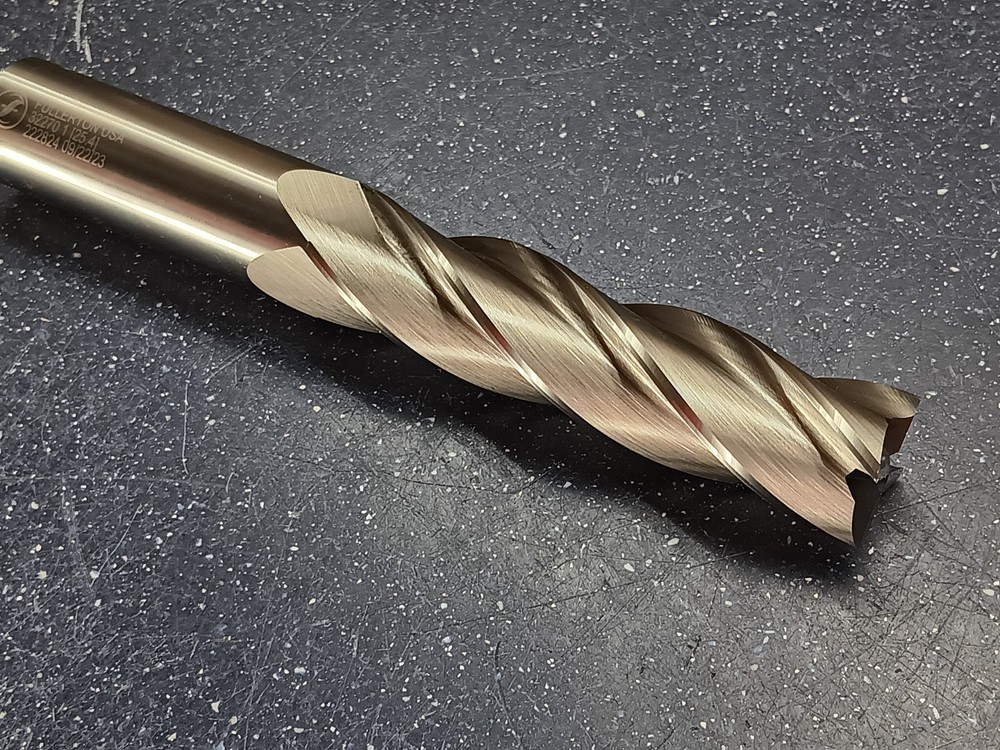 NEW Fullerton USA 1" Solid Carbide End Mill Precision Milling Tooling 32270 1.0