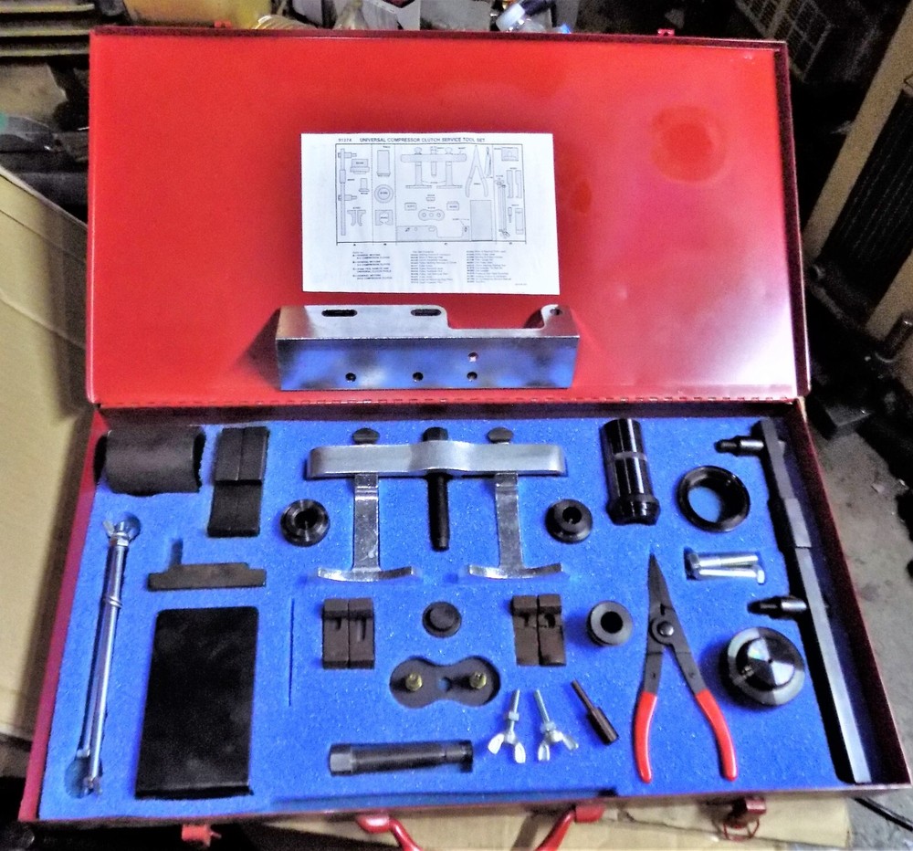 New MASTERCOOL 91274 UNIVERAL COMPRESSOR CLUTCH SERVICE TOOL SET