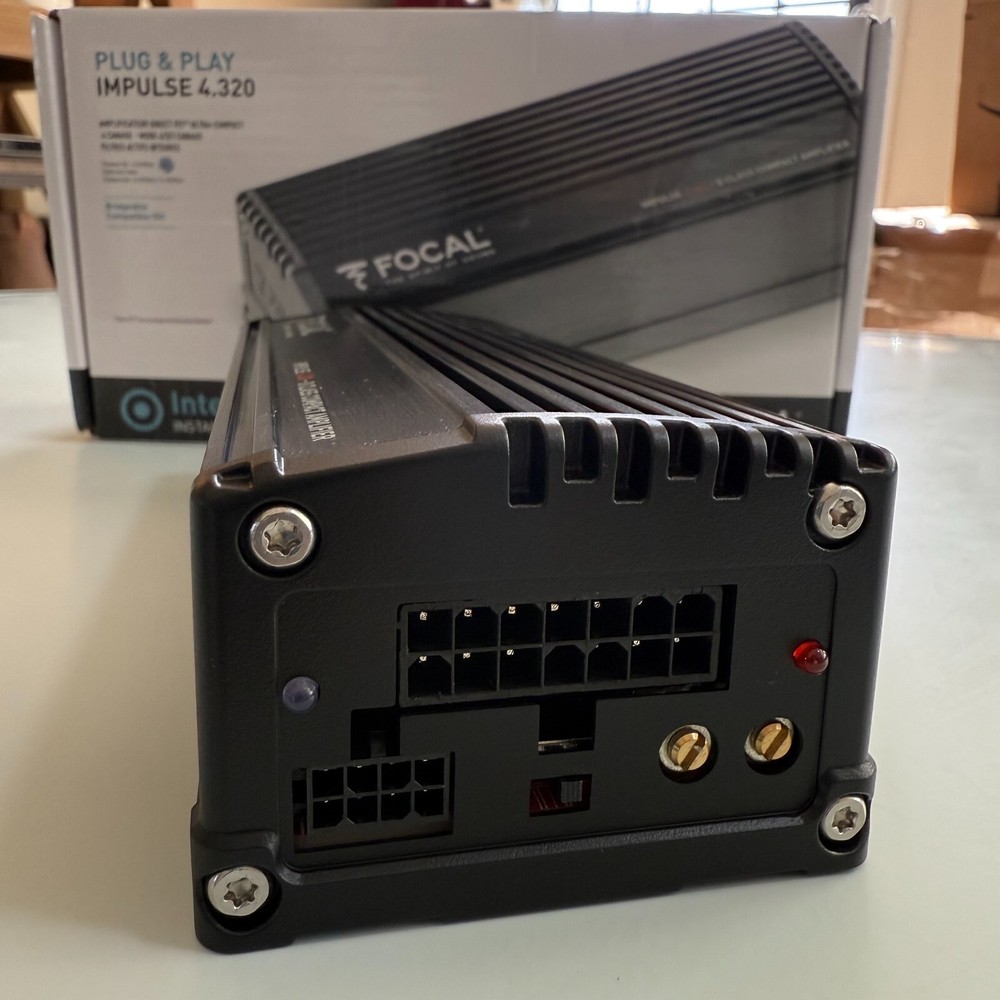 Focal Impulse 4.320 - 4 Channel Compact Amplifier 4 x 55 Watts RMS Class D