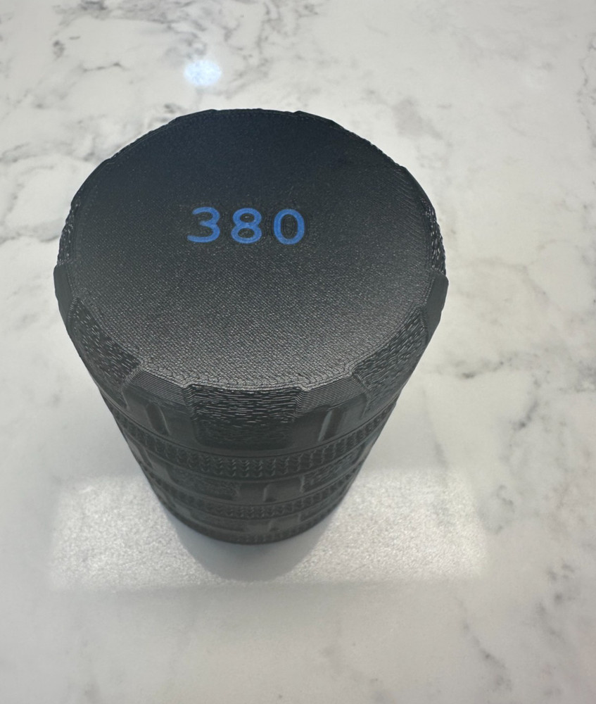 3 Pack of .380 Ammo Puck – Compact, Stackable Storage for 20 Rounds