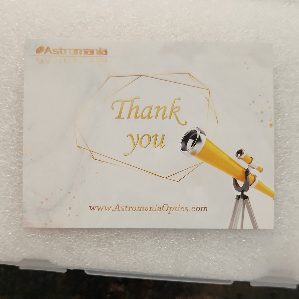 Astromania artificial star telescope testing and collimation
