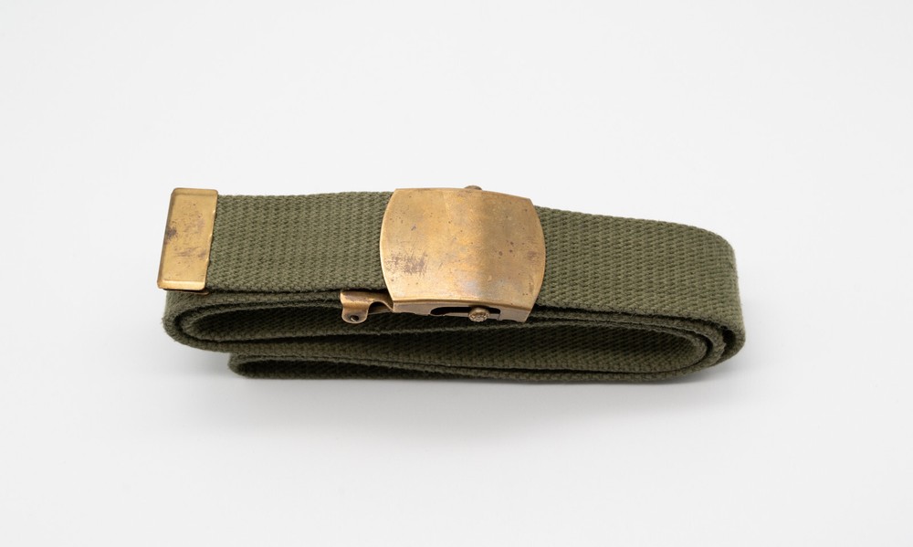 Swedish army canvas belt 110 CM