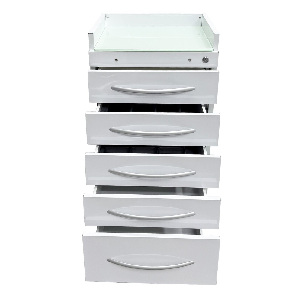 17.7"*15.7" Versatile ABS-Structured Office Side Cabinet Home Side Cabinet wit