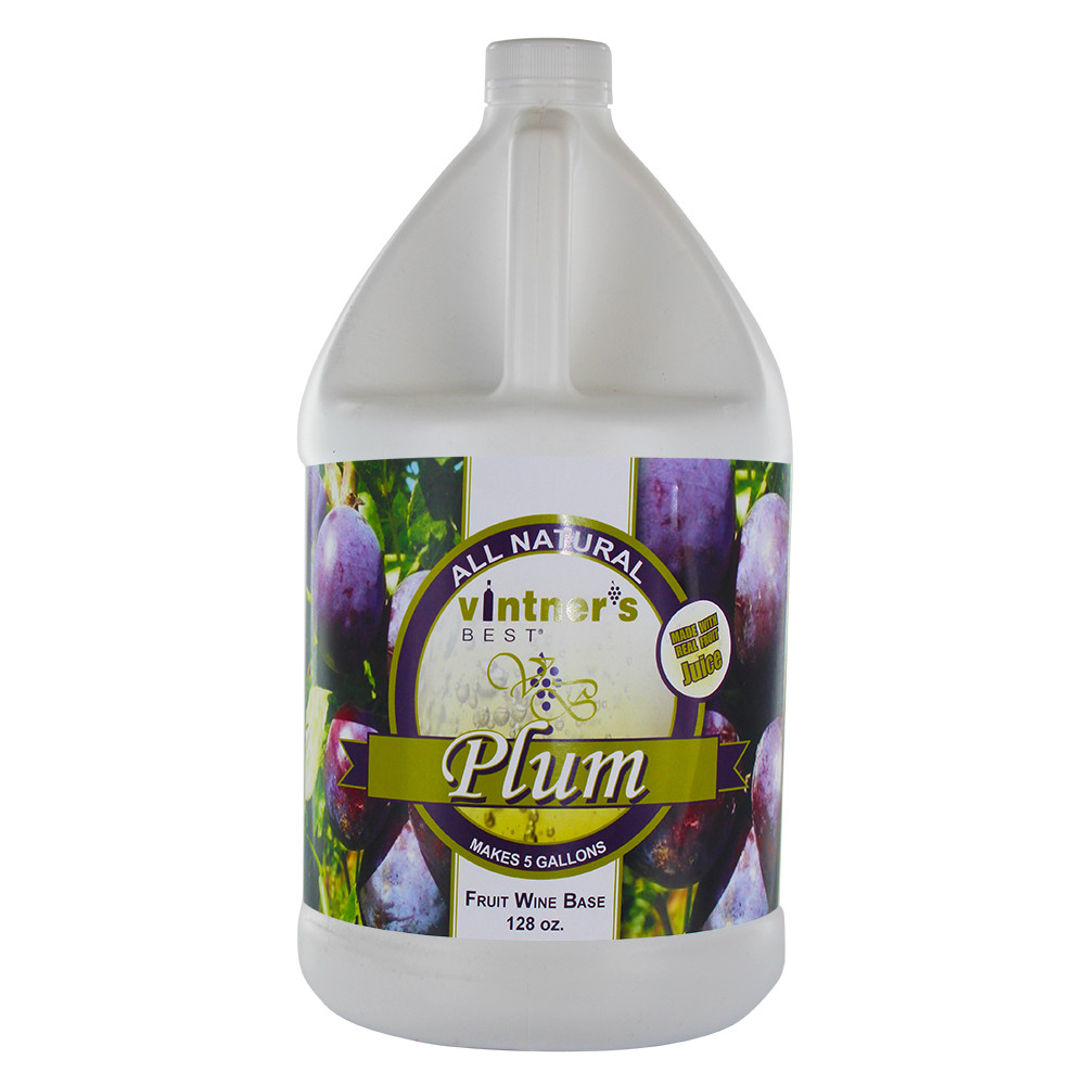Vintners Best Fruit Wine Base-Plum 128 oz. Jug