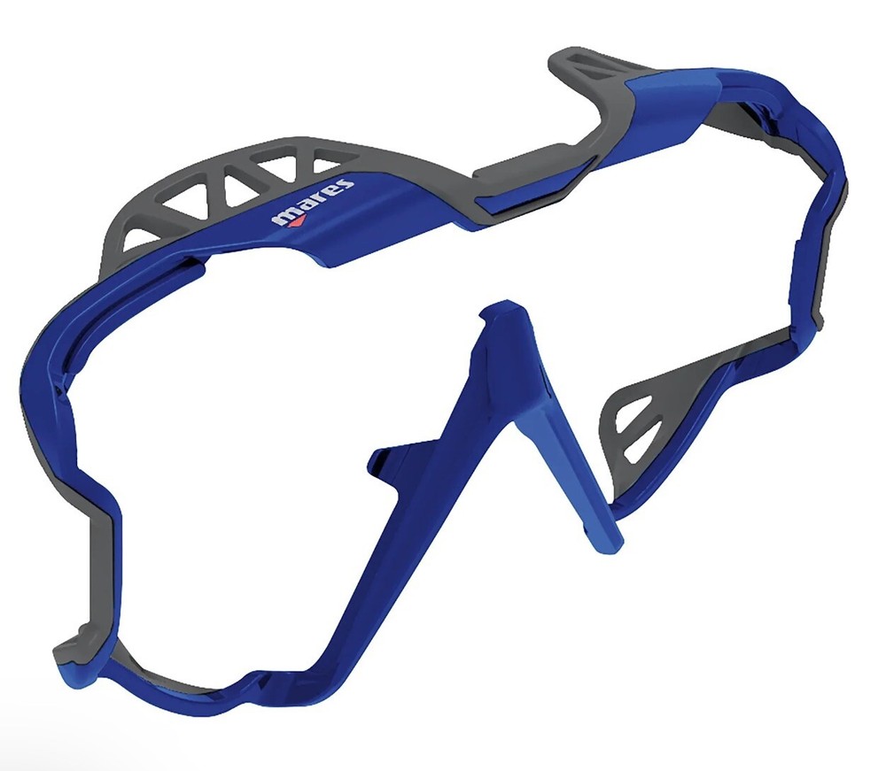 Mares Pure Wire Mask Frame - Blue/Gray