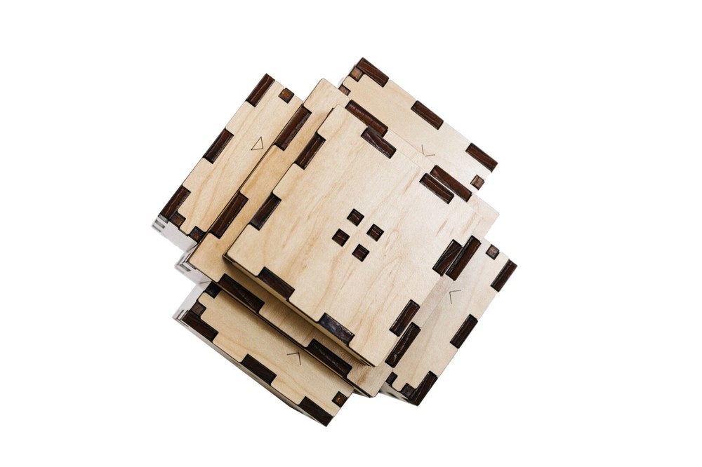 Nova | Original Wooden Puzzle Box | Hidden Compartment