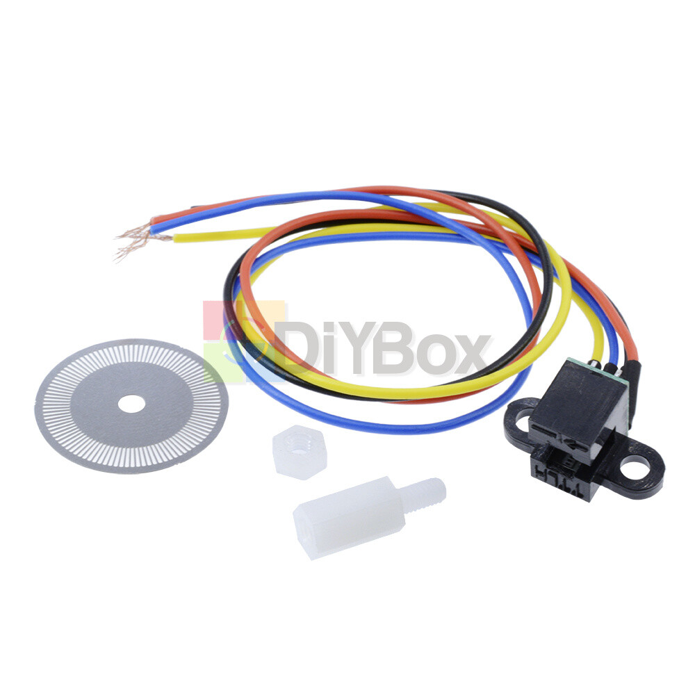 Photoelectric Speed Sensor Encoder Coded Disc wheel for Freescale Smart car