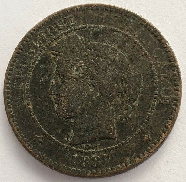 10 centimes 1887