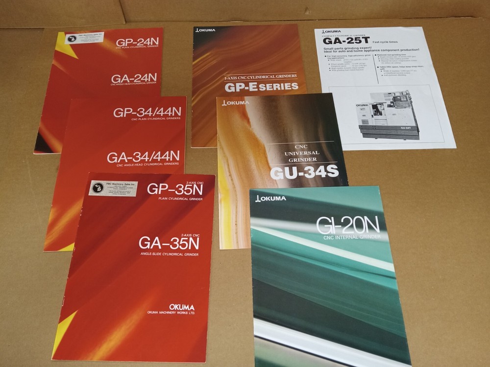 Okuma Grinder Brochures