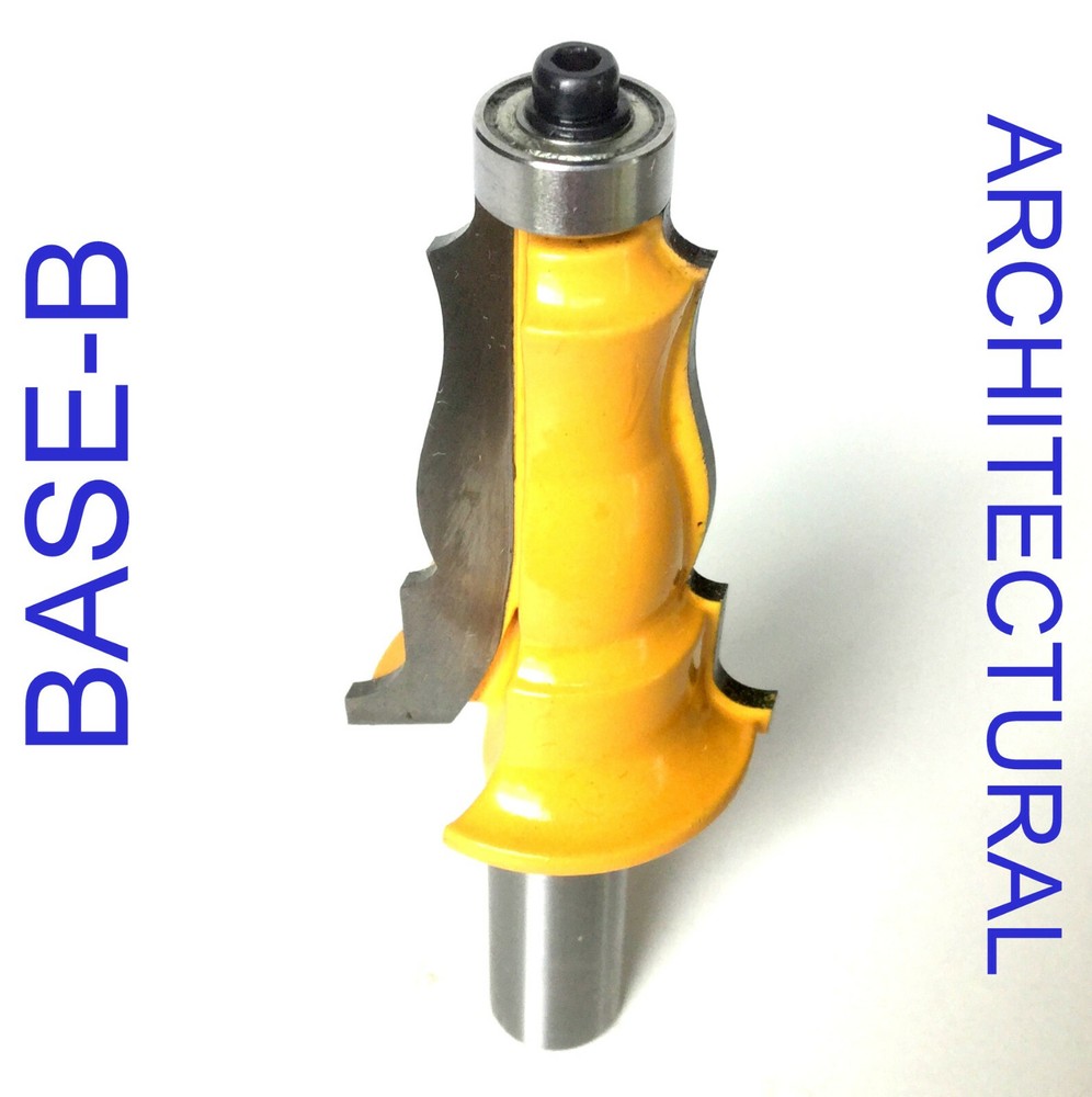 1 PC 1/2" SH Architectural Molding Base-B Router Bit sct-888