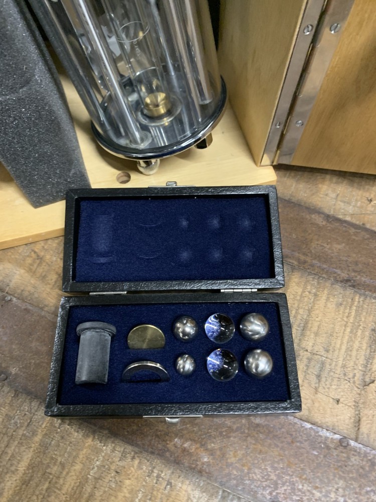 Vintage Viscosity Falling Ball Viscometer complete with box