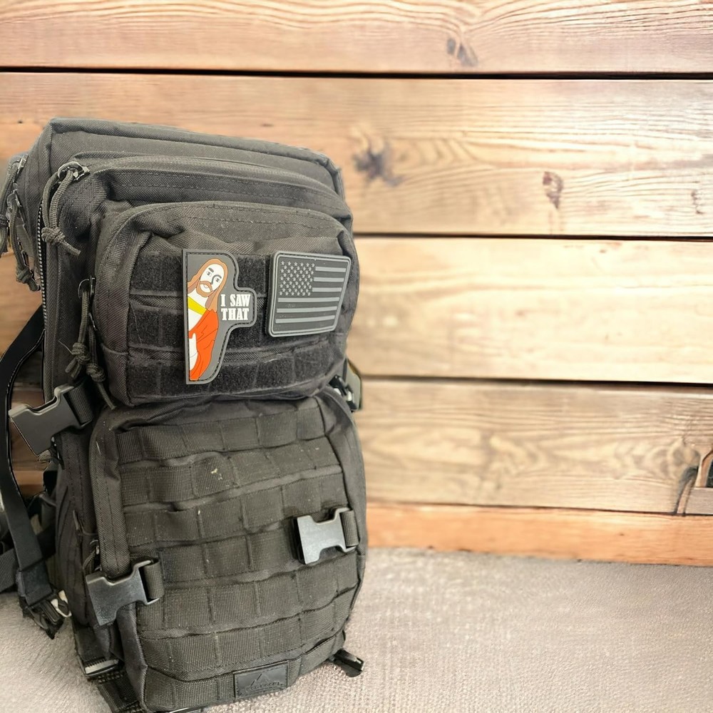 Custom PVC Patch Velcroo hook Personalized Logo Name Tactical Patch