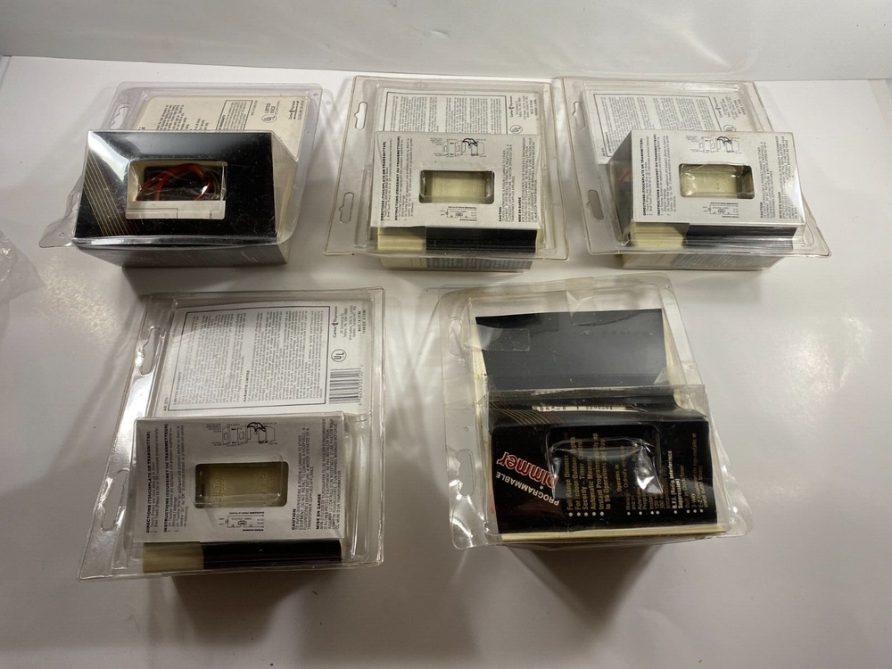 Lot 5 Carlon Thyrocon AR 275 Bright Touch Dimmer Switch PM 303 3 way control