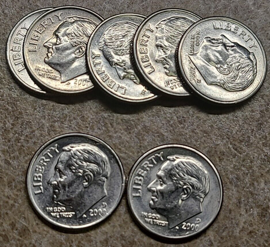 2000 D Roosevelt Dime Clad ** ON HAND **