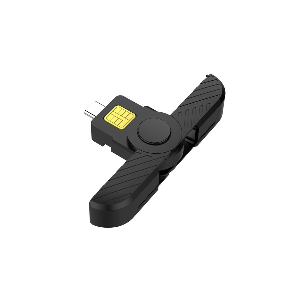 Foldable DOD Type C Common Access CAC Smart SIM Card/IC Bank Chip Card Reader f