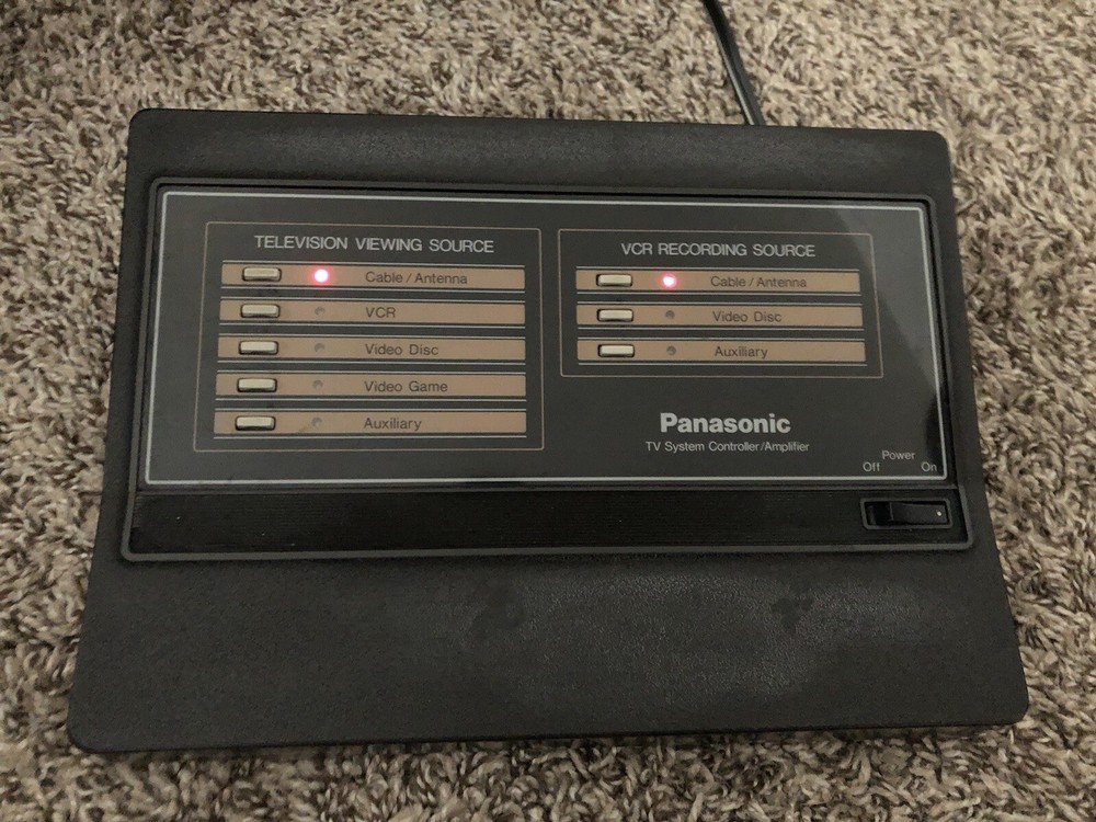 panasonic ty-sw100p tv system controller amplifier tested turns on