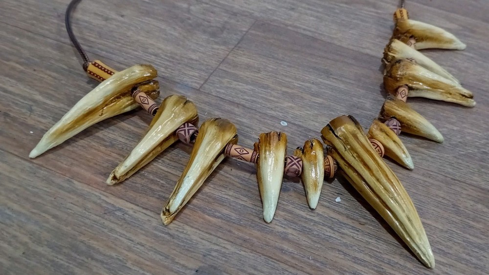 Predator Props, Predator Costume, Trophy Necklace, Predator Bust, Horror Prop,