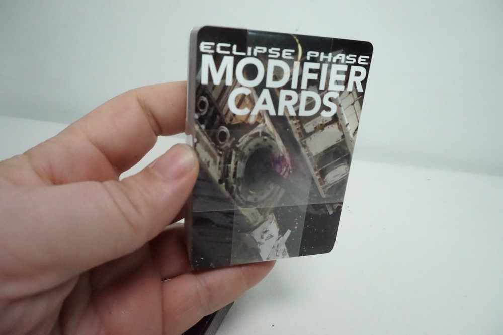 Posthuman Studios Eclipse Phase Modifier Cards VG