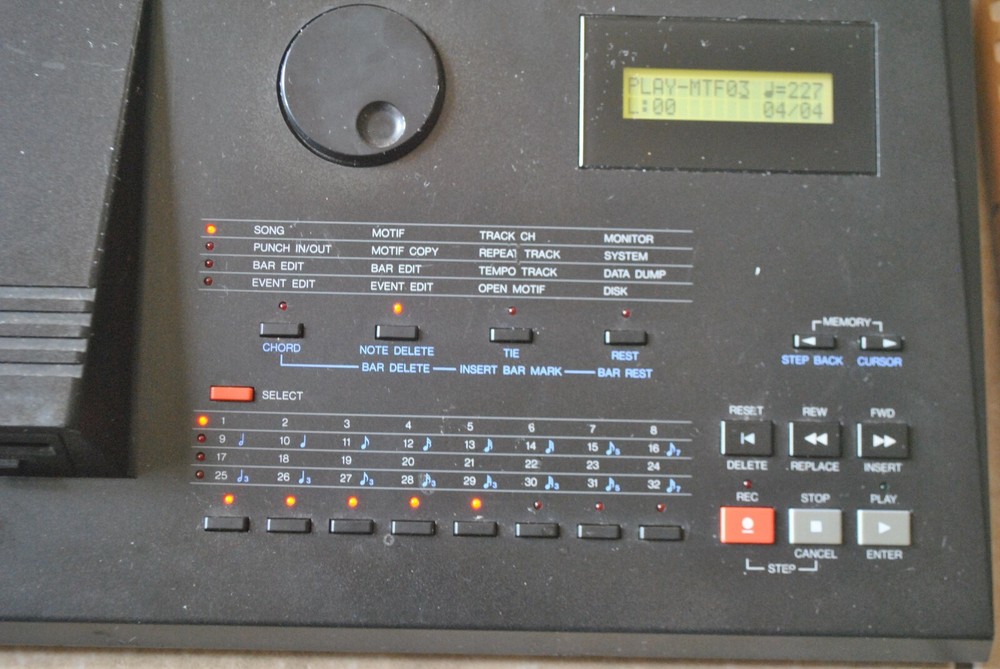 kawai q-80 digital midi sequencer read
