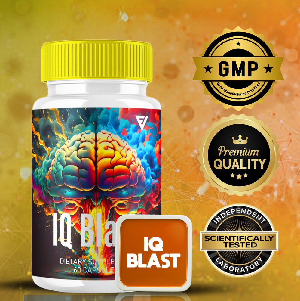 IQ Blast Pro Brain Pills IQ BlastPro Memory Supplement (60 Capsules)