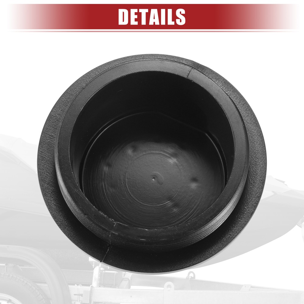 Universal Pack (4) Trailer Boat Bearing Hub Cap Replacement for Vortex