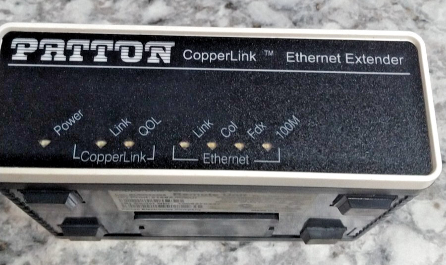 Patton CopperLink Black Box Model 2168A/R/EUI  Industrial Ethernet Extender