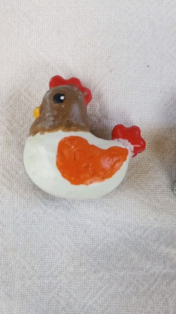 Barn Magnet Handmade Clay