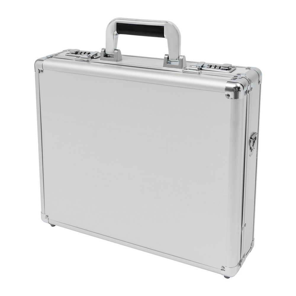 Aluminum Hard Case Big Capacity With Combination Lock Briefcase With Pocket