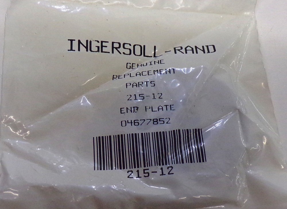 INGERSOLL RAND, END PLATE, 215-12