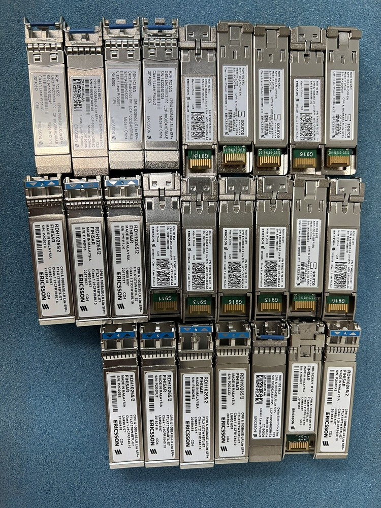 lot of 25 Ericsson RDH10265/2 Optical Transceiver Module