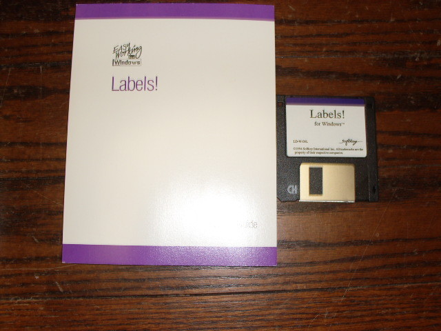 1994 Instant Labels for Windows by Softkey