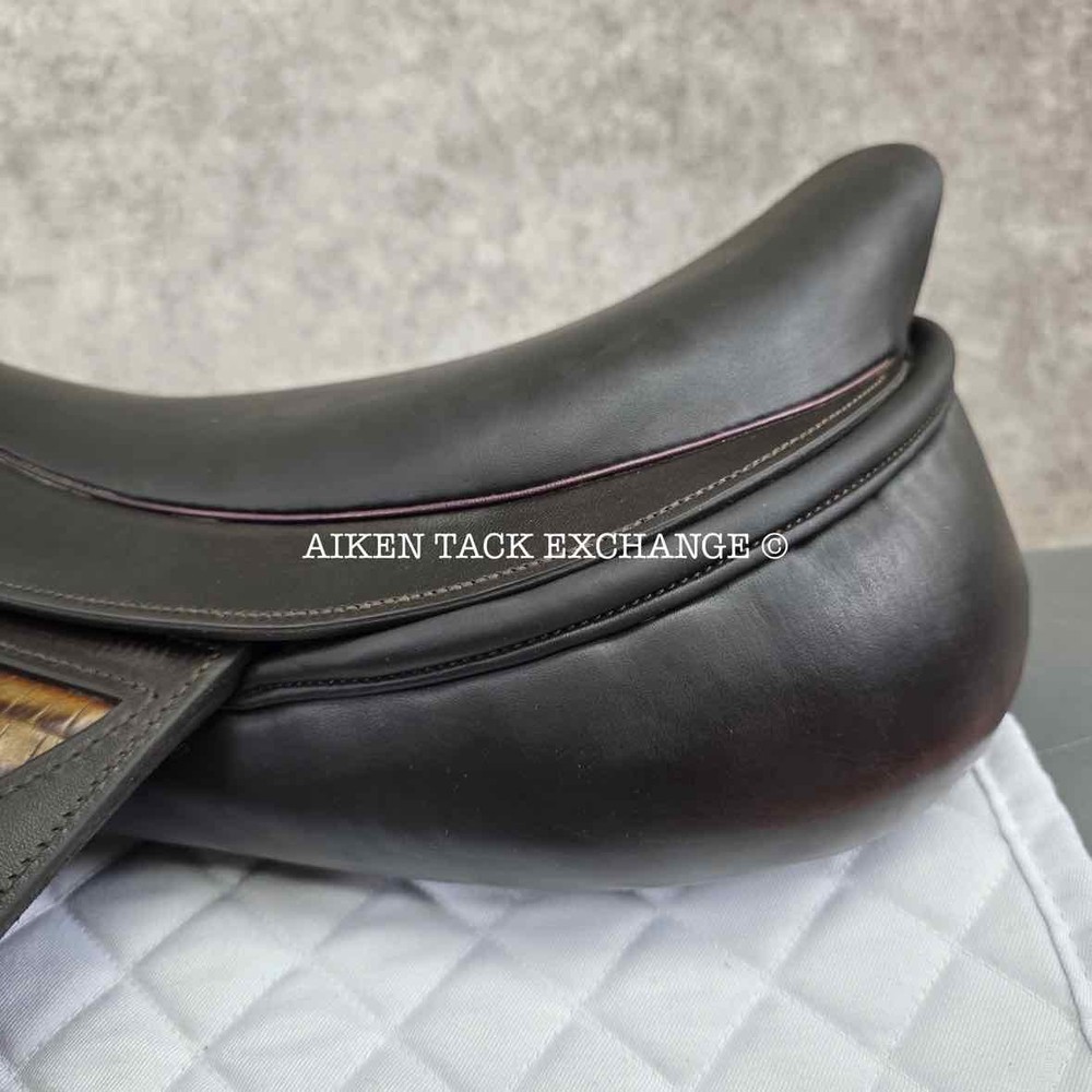 2021 Stackhouse Monoflap Jump Saddle, 18" Seat (Read Description)