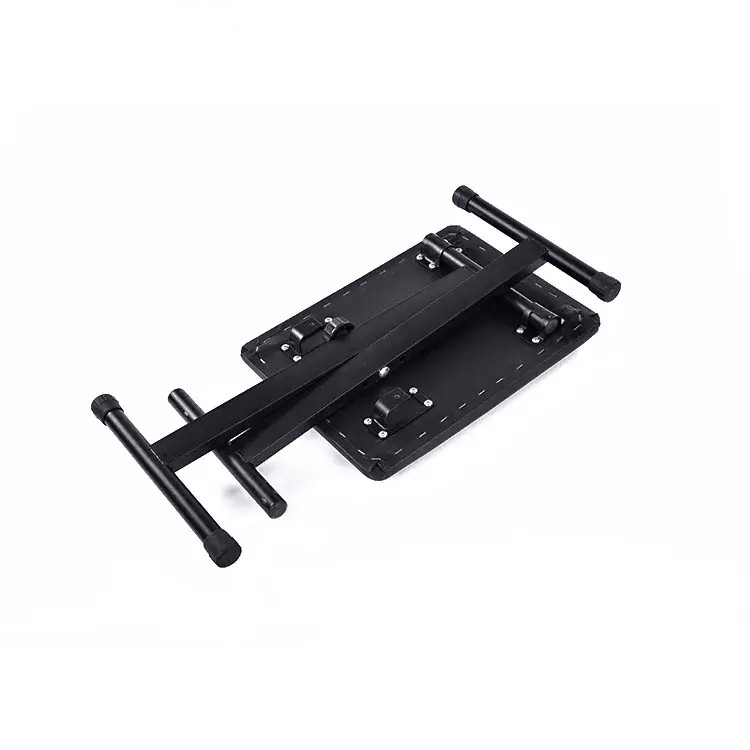 BBT Heavy Duty Adjustable Height Padded Folding Keyboard Stool / Bench