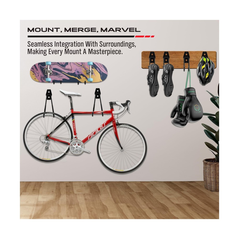 Garage Tool Storage Wall Hook Assortment Set: 15PCS Heavy Duty Larg... Fast Ship