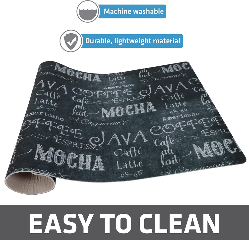 Coffee Maker Mat, (Coffee Station Bar Accessory) Protects Kitchen Countertops fr