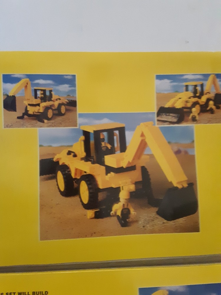 Best Lock Backhoe Loader 350 Piece Lego Comparable