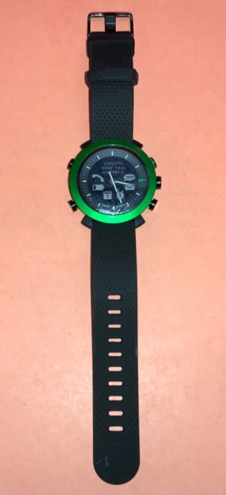 Cogito 2.0 Classic Smart Watch CD002 - Green - TESTED & WORKING - W/ BOX