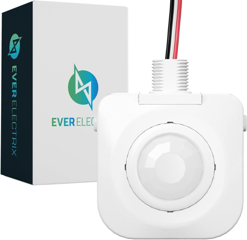 Single Pack Ceiling Occupancy Motion Sensor, Passive Infrared Technology, High B